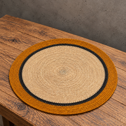 PLATO DE SITIO FIBRAS NATURALES 38 CM