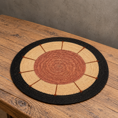 PLATO DE SITIO FIBRAS NATURALES 38 CM