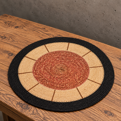 PLATO DE SITIO FIBRAS NATURALES 38 CM