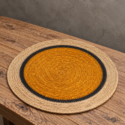 PLATO DE SITIO FIBRAS NATURALES 38 CM