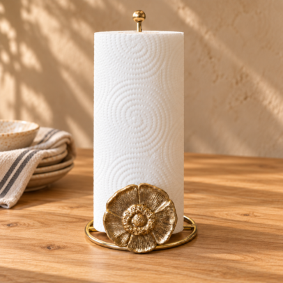 PORTARROLLO AMAPOLA GOLD
