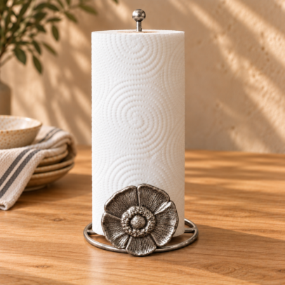 PORTAROLLO AMAPOLA SILVER