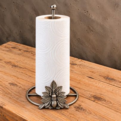 PORTAROLLO ABEJA - HOJA SILVER