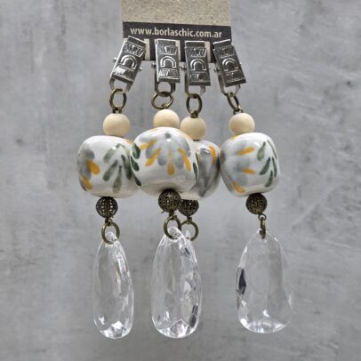 PACK X 4 PESAS DE MANTEL CERAMICA - 006