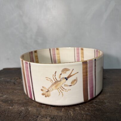 BOWLS DE CERAMICA PINTADO A MANO / ALTURA 10CM / DIAMET