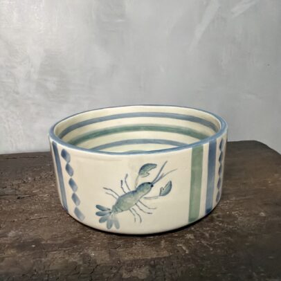 BOWLS DE CERAMICA PINTADO A MANO / ALTURA 10CM / DIAMET